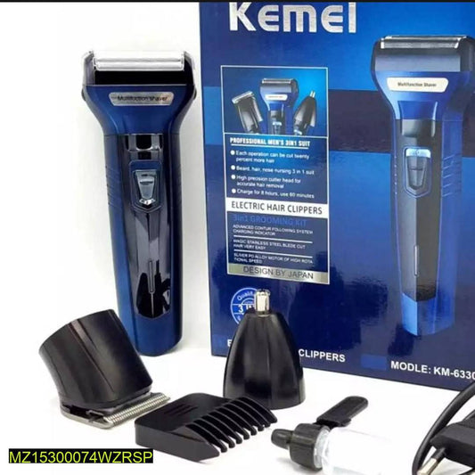 3 In 1 Electric Hair Removal Men's Shaver
